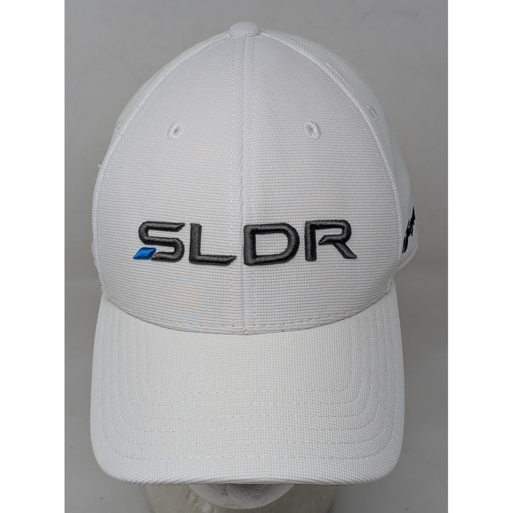 SLDR Taylormade Golf Hat Baseball‎ Cap Strapback White Logo VTG